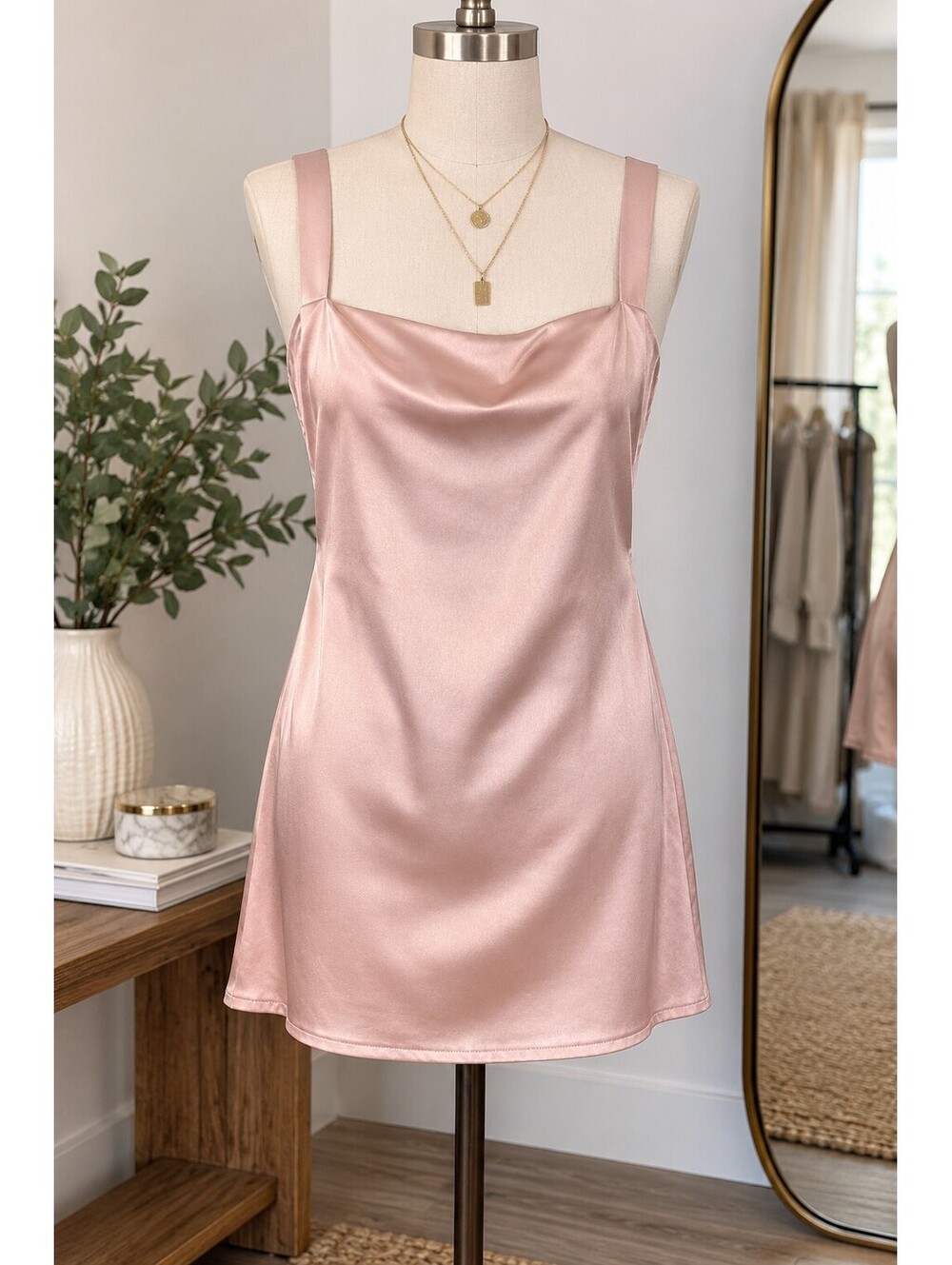 Forever 21 light pink mini dress
